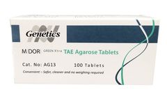 Nippon MIDORI Green Xtra TAE - Model AG13 - Agarose Tablets with DNA Stain