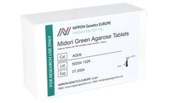 Nippon Midori Green - Model AG09 - Advance TBE Agarose Tablets
