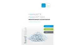 botiss maxresorb - Innovative Biphasic Calcium Phosphate - Brochure