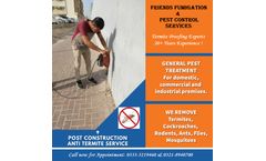 Termite Proofing Treatment with 25 Years Guarantee - Friends Fumigation Services