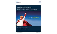 PowerChek - Model 25 - Gastroenteric Panel Kit - Brochure