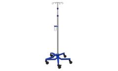 Provita - Model I-S12112 - Aluminum / Stainless Steel IV Stand Eco-Space
