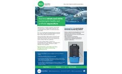 Aquamonitrix RASmonitrix Nitrate & Nitrite Analyser for Aquaculture Specs