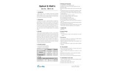 Optical Q - Immunoassay for the Quantitative Determination of HbA1c - Brochure