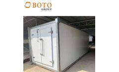 BOTO - Model BT-CR-004 - Mobile cool room, movable portable cold room for food and drug transportation mobile cold storage