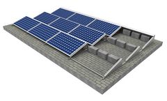 Levin - Model RM-FB - Flat Roof Ballast Solar PV Mounting System