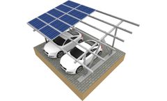 Levin - Model CP-I - Carport Solar PV Ground Mounting System