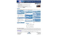 Onyxx - Model BP848-LX - Configurable Panel Mount Controller for RTU/AHU - Brochure