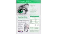 Lenstec - Model SBL-2 - Segmented Bifocal Lens Brochure
