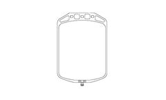 MedNet - Model B4X11M-206-BN02 - 500ML (16OZ) Media Bag
