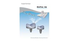 BioPoly - Partial Resurfacing Trochlea Implant - Brochure 