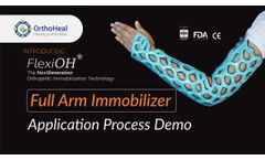 FlexiOH Full Arm Immobilizer - Video