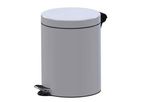 ALDA - Model 5L - Pedal Bin with Antibacterial Coating