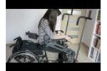 Unaided standing up from a wheelchair - Video