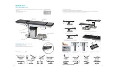 Model OM-Delta-Plus-02 - Electrohydraulic Operating Table - Brochure