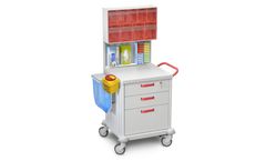Model TM-1 (for procedures) - Functional Medical Trolley