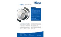 CWF plus - Particulate Filter System Brochure