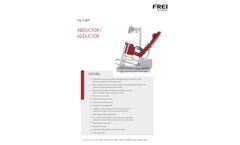 Factum - Abductor / Adductor Hydraulic Medical Training Machines - Brochure