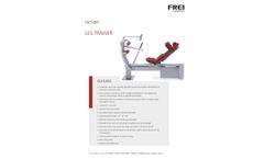 Factum - Hydraulic Medical Leg Training Machines - Brochure