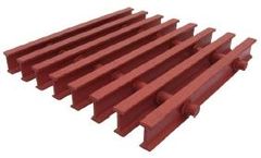American Grating - Model PHI15-60 - 60% Open Pultruded Phenolic Fiberglass Grating