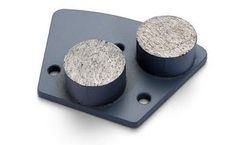 Z-LION - Model ZL-16LA - Double Button Trapezoid Diamond Grinding Plate