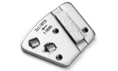 Z-LION 10 - Model ZL-PCD-11 - Trapezoid PCD Coating Removal Tool for Scraping Coatings on Concrete Floors