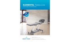ELEMENTAL Tables Line - Brochure