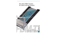 Zebris - Model FDM-T - Pressure Distribution Treadmills for Stance and Gait Analysis - Brochure