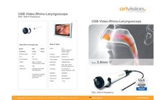 USB Video Rhino Laryngoscope - Brochure