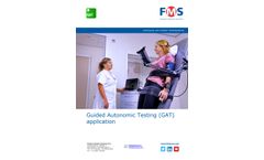Finapres - Software Application for Guided Automatic Testing Brochure