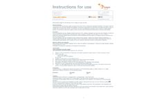 Sanquin - Model K1343 - Anti-s AGT Method Reagent - Brochure