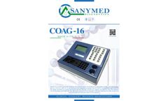 Sanymed - Model Coag-16 - Semi-Automatic Analyzers - Brochure