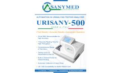 Sanymed - Model UriSany500 - Semi-Automatic Analyzers - Brochure