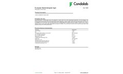 Condalab - Model 1800 - European Bacteriological Agar - Brochure