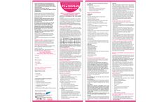 SMB ScrapeSqueegee - Model TCu 380 Plus - Mini, Normal, Maxi - Intrauterine Device - Long acting Contraceptive Brochure