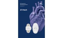 AT-Patch - Wearable ECG Monitor - Brochure