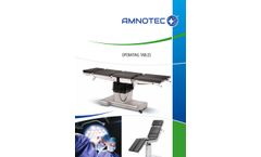 AMNOTABLE - Operating Tables - Brochure