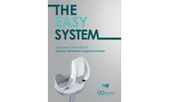 EasyKnee - Model E-738 - Cemented PS Joint - Brochure