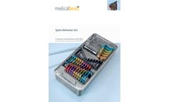 Medical Bees - Model SL - Spine Retractor and Distraction Set - Brochure