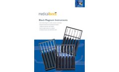 Medical Bees - Black Magnum Orthopedic Sets - Brochure