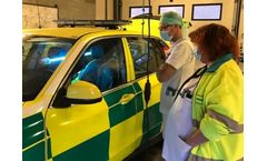 UVC Decontamination Device for Hospital Centers and Vehicles