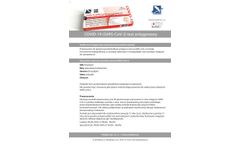 Model SELF-TEST-COVID-19 - COVID-19 (SARS-COV-2) Antigen Test - Datasheet