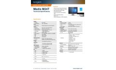 Tangent - Model Medix M24T - Medical Grade Computer - SpecSheet