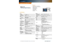 Tangent - Model Medix T10 - 10 Inch Medical Grade Tablets PC - Datasheet