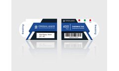 Freshliance - Model Thermis Tag Time - Temperature Indicator with LED for Medical Use