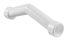 Sistem Plastic - Model V Type - Curve White PPRC Pipe (Crossover)