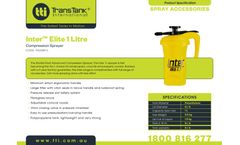 TTi Inter - Model PGI0001L - 1L Hand-Held Garden Sprayer - Brochure