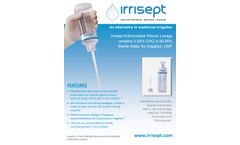 Irrisept - Irrisept Antimicrobial Wound Lavage Brochure