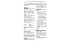 Model Coagpia PT-N - Prothrombin Time Kit Datasheet