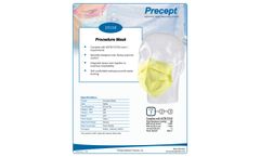 Precept - Model 15110 - Procedure Mask Datasheet